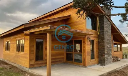 Chalé + loft com vista para as montanhas e terreno de 20.300m² (2.3 hectares) à venda em urupema/sc