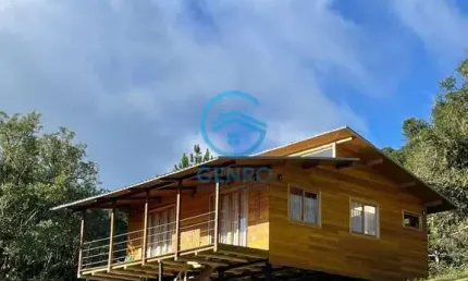 Cabana em Meio a Natureza com Linda Vista para o Nascer do Sol e Terreno de 2.850m² à venda em Urubici/SC