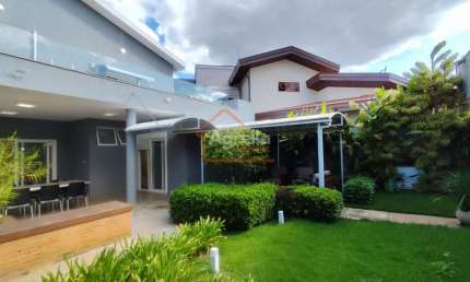 SOBRADO EM CONDOMINIO FECHADO A VENDA MOGI GUAÇU ENERGIA SOLAR EDÍCULA 5 DORMITORIOS