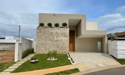Jardins Bolonha - Casa Alto Padrão Jardins Bolonha, 438m², 3 Suítes Plenas, Senador Canedo