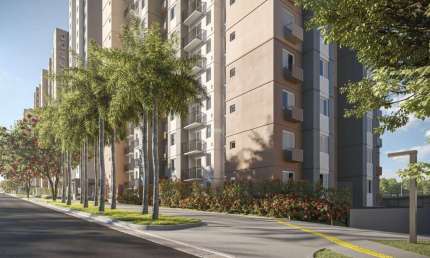 Apartamento na planta a venda com 2Q e varanda perto do Shopping Plaza Doro