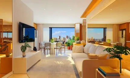 Apartamento de alto padrão 3 suítes na planta, parque amazonia