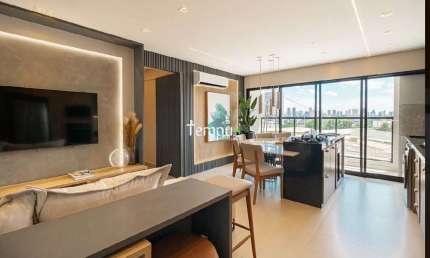 Residencial Vértice - Apartamento 3 Quartos 1 Suíte, Churrasqueira a Carvão na varanda