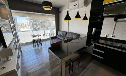 Apartamento com 1 quarto para alugar na Rua Henri Dunant, Santo Amaro, São Paulo