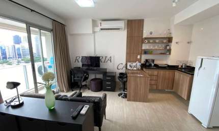 Apartamento com 1 quarto para alugar na Rua Henri Dunant, Santo Amaro, São Paulo