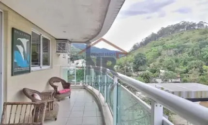 Cobertura com 3 quartos para alugar na Estrada dos Três Rios, Freguesia (Jacarepaguá), Rio de Janeiro, 256 m2 por R$ 5.000
