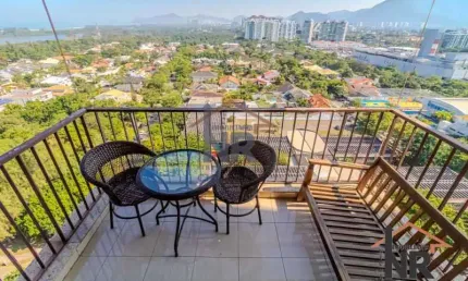 Apartamento com 3 quartos à venda na rua guimarães rosa, barra da tijuca, rio de janeiro, 107 m2 por r$ 1.890.000