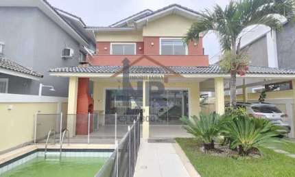 Casa em condomínio fechado com 4 quartos para alugar na Estrada Vereador Alceu de Carvalho, Vargem Grande, Rio de Janeiro, 227 m2 por R$ 13.000