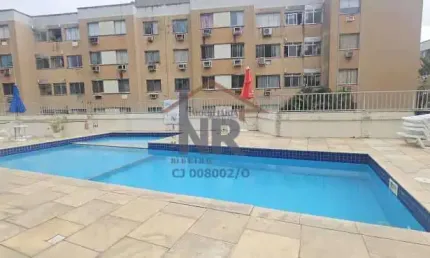 Apartamento com 3 quartos à venda na Estrada Pau-ferro, Pechincha, Rio de Janeiro, 62 m2 por R$ 300.000