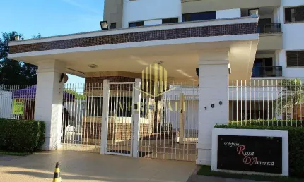 Ed. Rosa d’ America: Apartamento de 86m² para Locação, 3 quartos, semimobiliado - Jardim das Améric