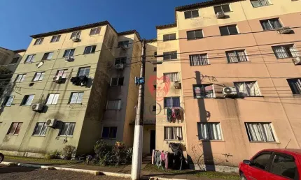 Apartamento com 2 dormitórios para alugar, 42 m² por R$ 931,00/mês - Santa Fé - Gravataí/RS