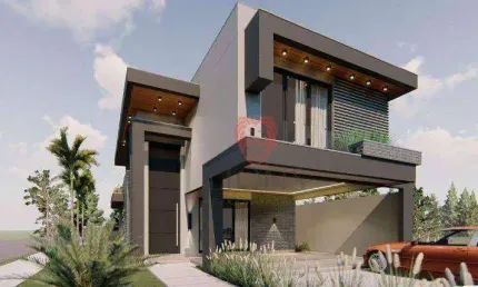 Sobrado com 3 dormitórios à venda, 201 m² por R$ 1.390.000,00 - Terras Alpha - Gravataí/RS