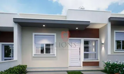 Casa com 2 dormitórios à venda, 44 m² por R$ 192.940,00 - Nossa Chácara - Gravataí/RS