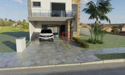 Sobrado com 3 dormitórios à venda, 153 m² por R$ 1.262.000,00 - Terras Alpha - Gravataí/RS