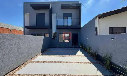 Sobrado com 3 dormitórios à venda, 124 m² por R$ 550.000,00 - Santa Cruz - Gravataí/RS