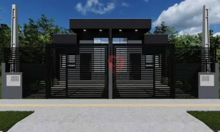 Casa com 2 dormitórios à venda, 61 m² por R$ 319.000 - Terranova - Gravataí/RS
