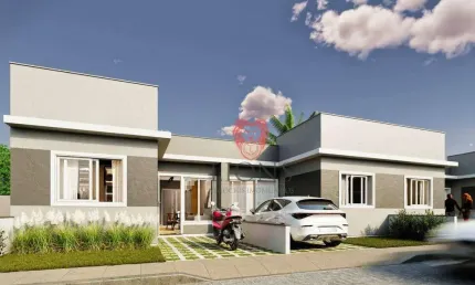 Casa com 2 dormitórios à venda, 43 m² por R$ 209.900 - Parque dos Anjos - Gravataí/RS