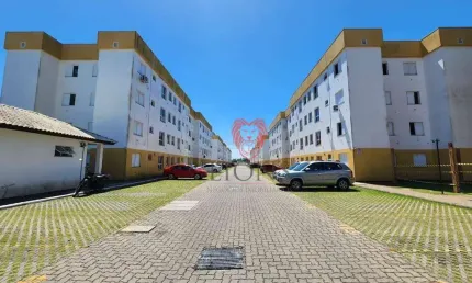 Apartamento com 2 dormitórios para alugar, 46 m² por R$ 1.225/mês - Caça e Pesca - Gravataí/RS