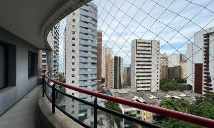 Apartamento Mobiliado com Vista para o Mar – 79m² | Meireles, Fortaleza