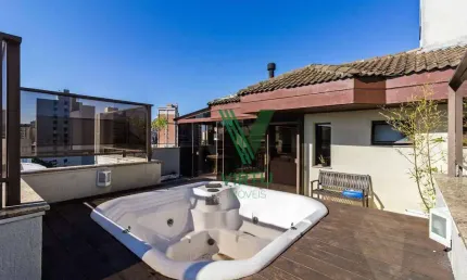 Cobertura com 2 dormitórios à venda, 150 m² por r$ 1.140.000,00 - vila izabel - curitiba/pr