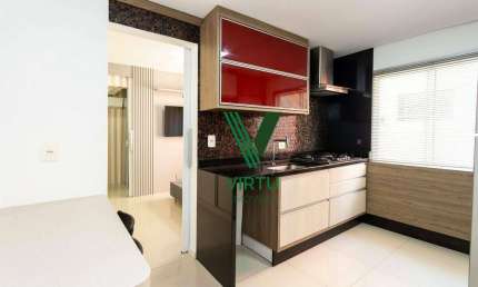 Apartamento com 1 dormitório para alugar, 35 m² por R$ 2.650,00/mês - Água Verde - Curitiba/PR