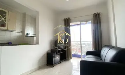 Apartamento à venda com 1 quarto no bairro Aviação - Praia Grande.