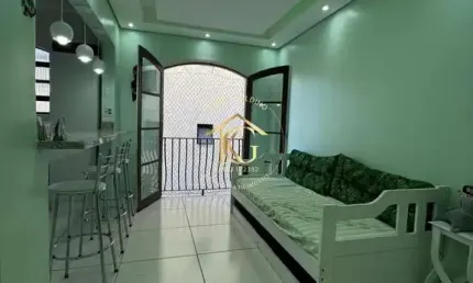 Apartamento com 1 quarto à venda na Rua Perequê, 23, Guilhermina, Praia Grande
