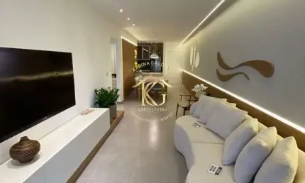 Apartamento Novo Canto Forte: 2 Quartos, Suíte, Varanda Gourmet, Lazer