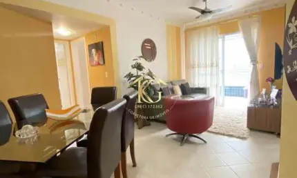 Apartamento 2 dormitórios sendo 1 suite canto do forte