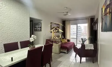 Apartamento Semimobiliado de 2 Quartos em Ocian, Praia Grande - SP