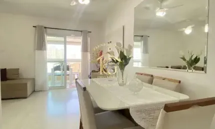 Apartamento Semimobiliado de 2 Quartos no Bairro Canto do Forte, Praia Grande -