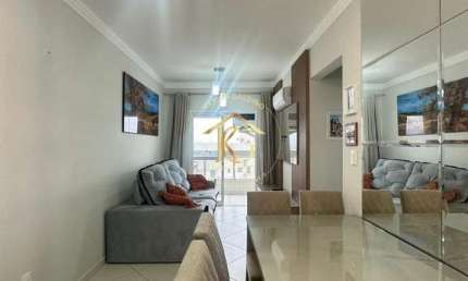 Apartamento Mobiliado de 2 Quartos em Tupi, Praia Grande - SP