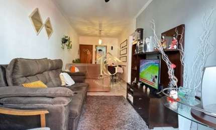 Apartamento aviação Praia Grande 2 dormitórios 1 suíte 3 banheiros vista mar