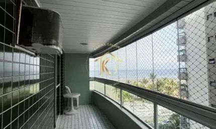 Apartamento canto do forte  praia grande 3 dormitórios 2 suítes vista mar