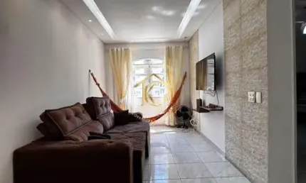 Apartamento canto do forte praia grande 1 dormitório segundo andar de escada
