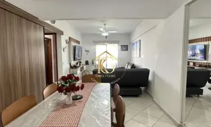 Apartamento à venda com 2 quartos no bairro guilhermina - praia grande
