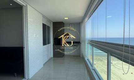 Apartamento 3 dormitórios sendo 3 suítes- Praia Grande