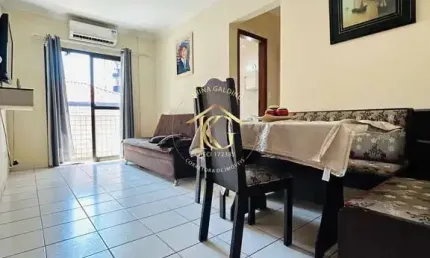Apartamento com 1 quarto à venda na Rua Rui Barbosa, 410, Canto do Forte, Praia Grande