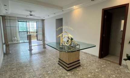 Apartamento canto do forte Praia Grande 3 dormitórios 1 suíte 2 vagas demarcada