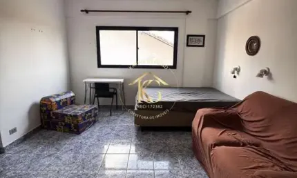 Apartamento guilhermina praia grande 1 dormitório 1 vaga lindo