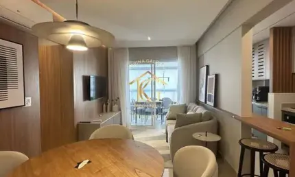 Apartamento novo e mobiliado à venda na guilhermina, praia grande.