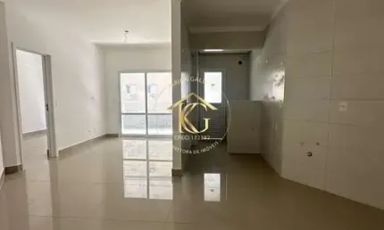 Apartamento com lazer completo com 1 quarto no bairro guilhermina - praia grande