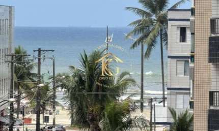 Apartamento com vista mar com 2 dormitórios sendo 1 suíte- Aviação