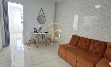 Apartamento com 1 dormitório à venda no bairro Guilhermina, Praia Grande SP