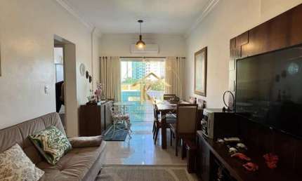 Apartamento Guilhermina Praia Grande 2 dormitórios 2 banheiros vista mar