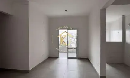 Apartamento Guilhermina Praia Grande 2 dormitórios 1 suíte prédio novo