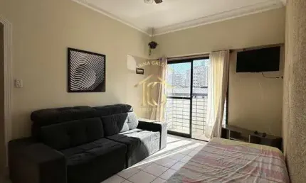 1 dormitório com 1 suite no Canto do Forte/Praia Grande