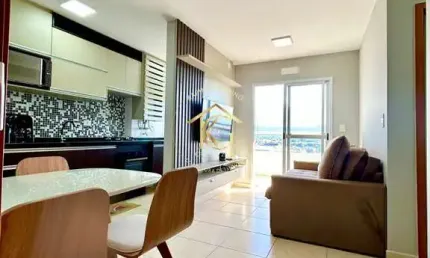 Apartamento mobiliado com 2 quartos e lazer completo na Guilhermina