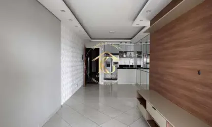 Apartamento tupi praia grande 2 dormitórios 1 suíte vista mar