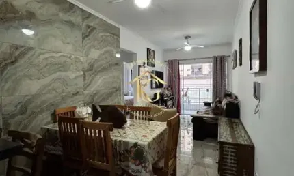 Apartamento Canto do Forte Praia Grande 2 dormitórios 1 banheiro vista mar